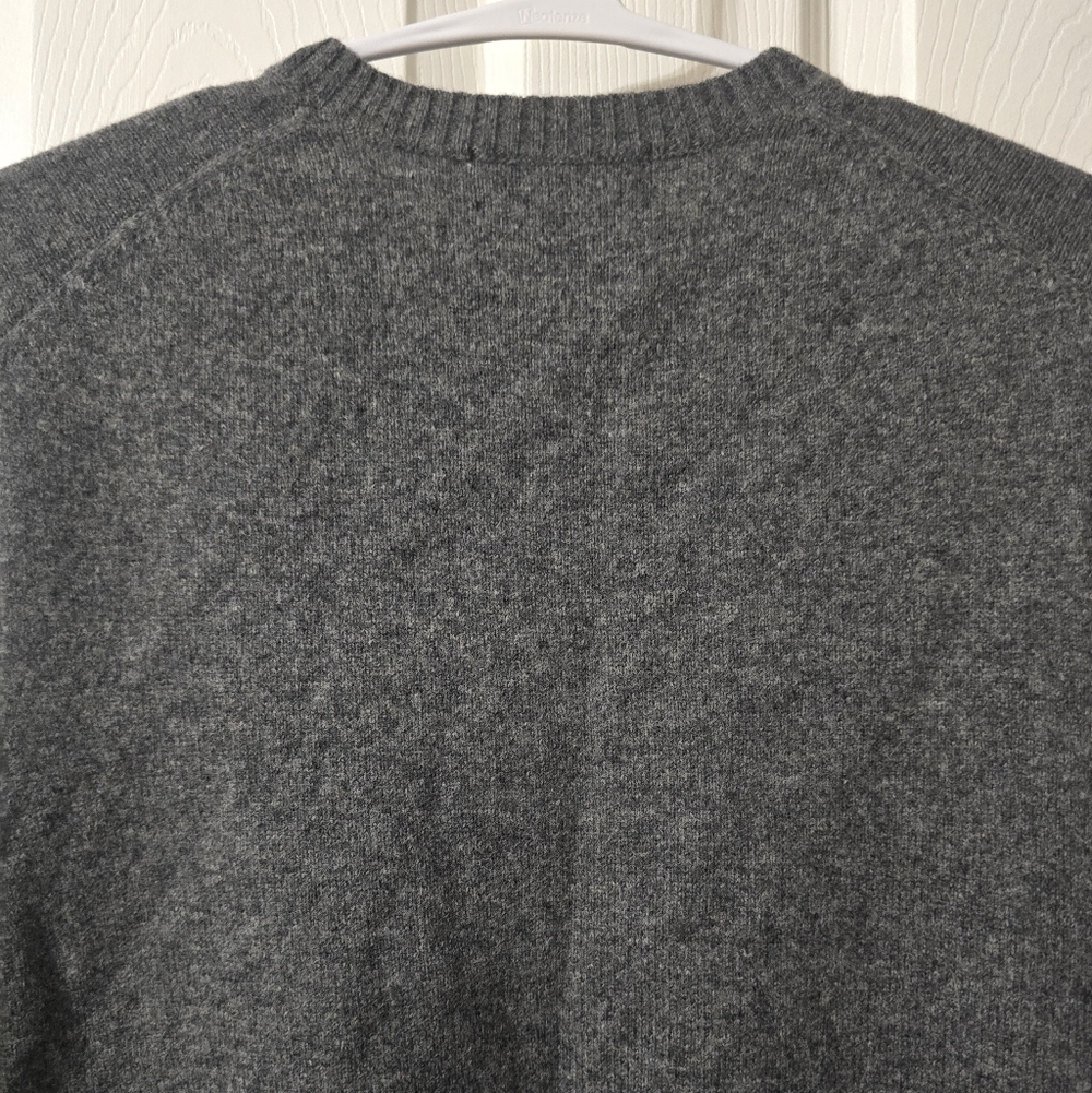 Vintage Lambswool Sweater Vest by Brooks Brothers, Dark Gray, V-Neck, EUC! - Picture 8 of 12